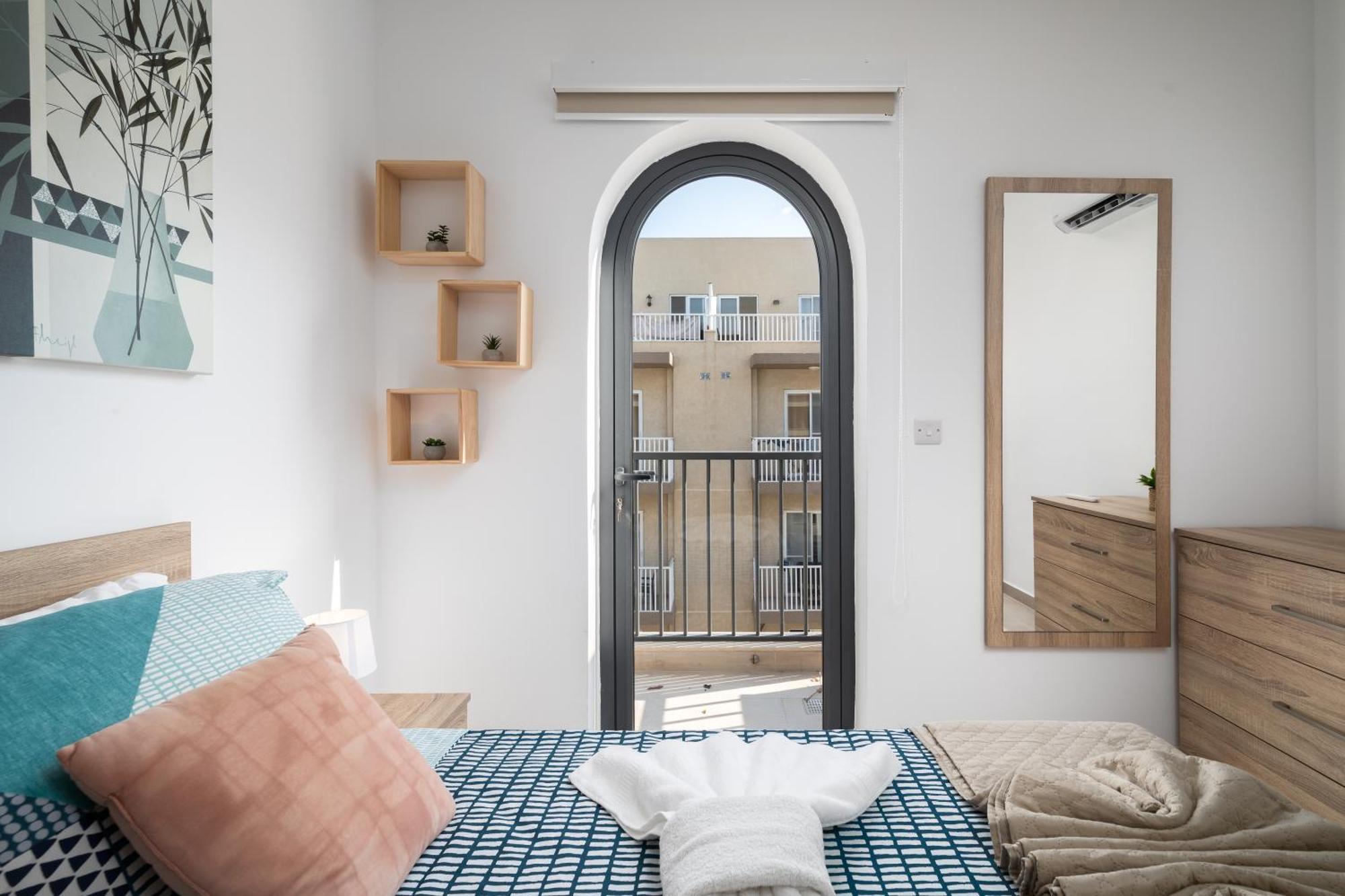 Modern 2Br Stylish Apartment With 2 Balconies - Close To St Julian'S & Sliema & Yacht Marina Pietà Extérieur photo